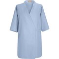 Vf Imagewear Red Kap® Collarless Butcher Wrap W/o Pockets, Light Blue, Polyester/Combed Cotton, M WP18LBRGM